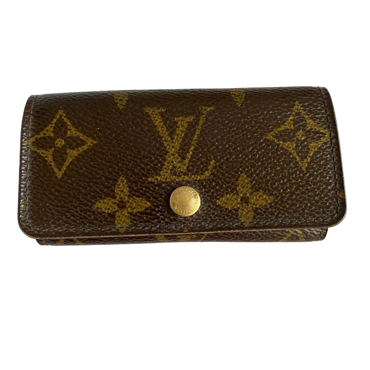 Louis Vuitton monogram 4 ring key holder Authentic with coa