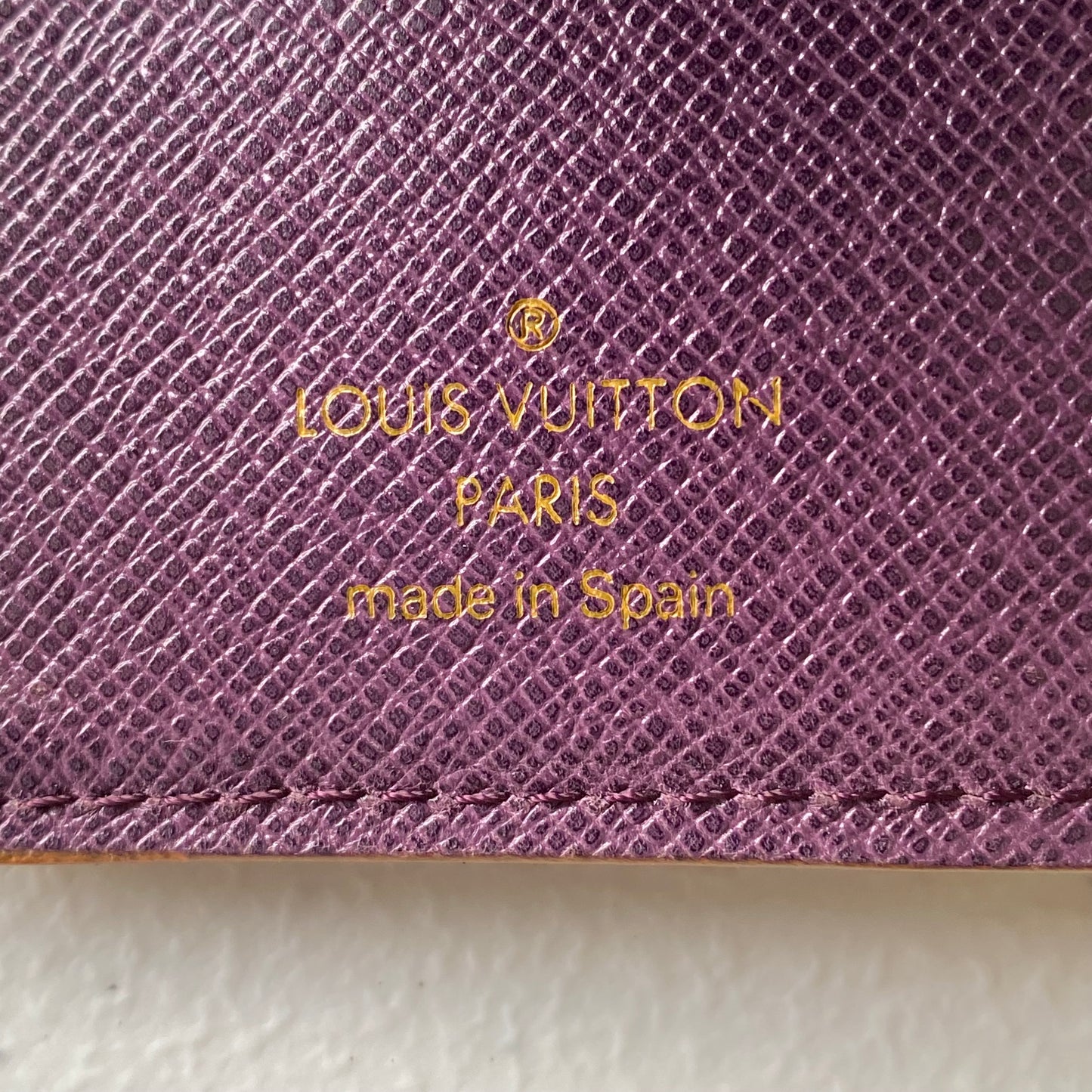 Louis Vuitton yellow Epi leather agenda PM CA0957 Authentic with coa 5.7x4.2