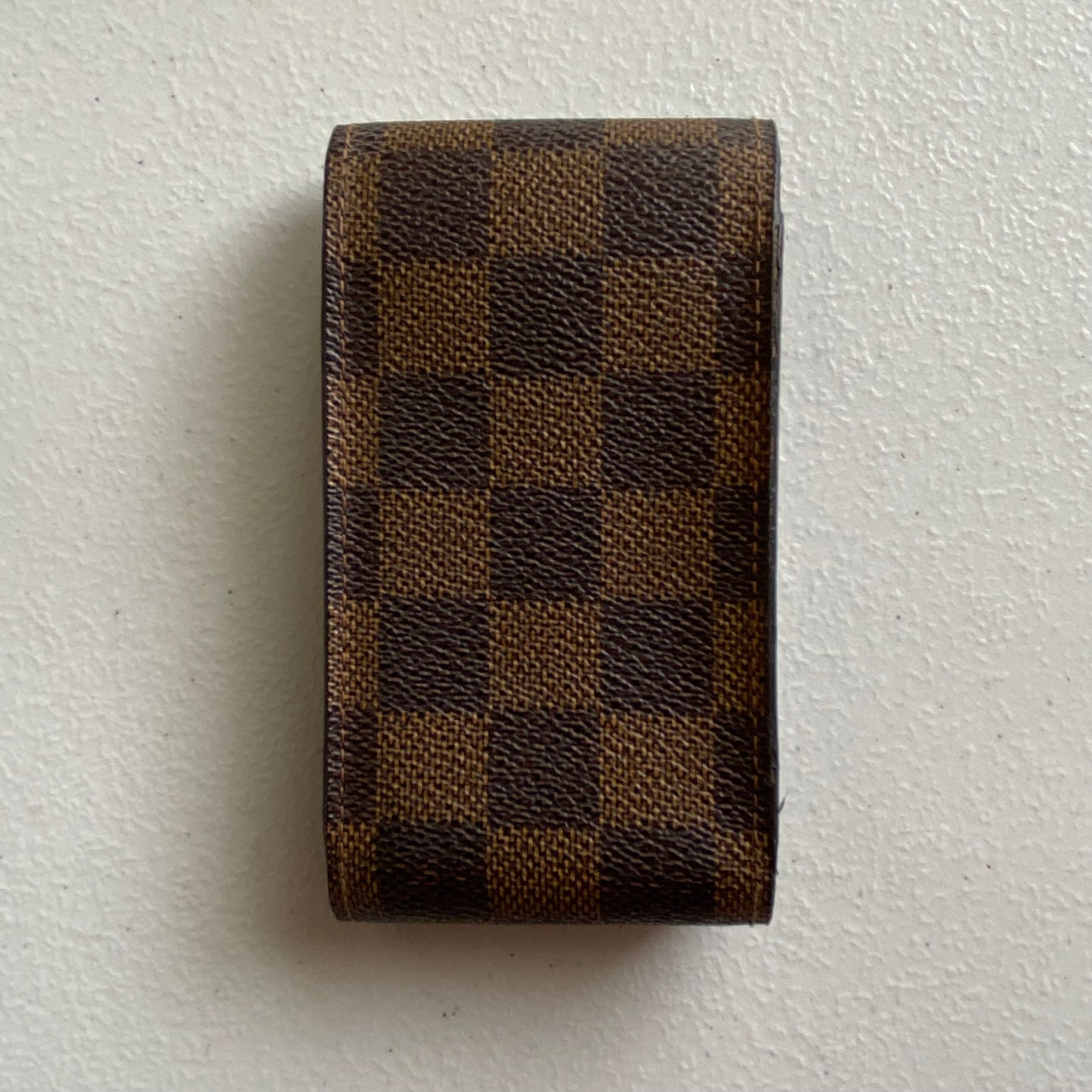 Louis Vuitton damier cigarette holder CT4019 Authentic with COA 5x2.6