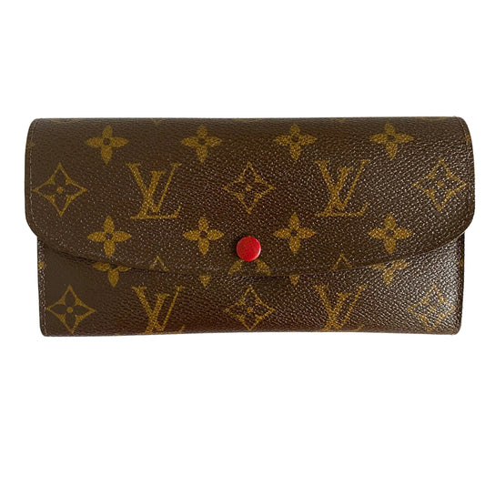 Louis Vuitton monogram emily long wallet CA4069 Authentic with coa
