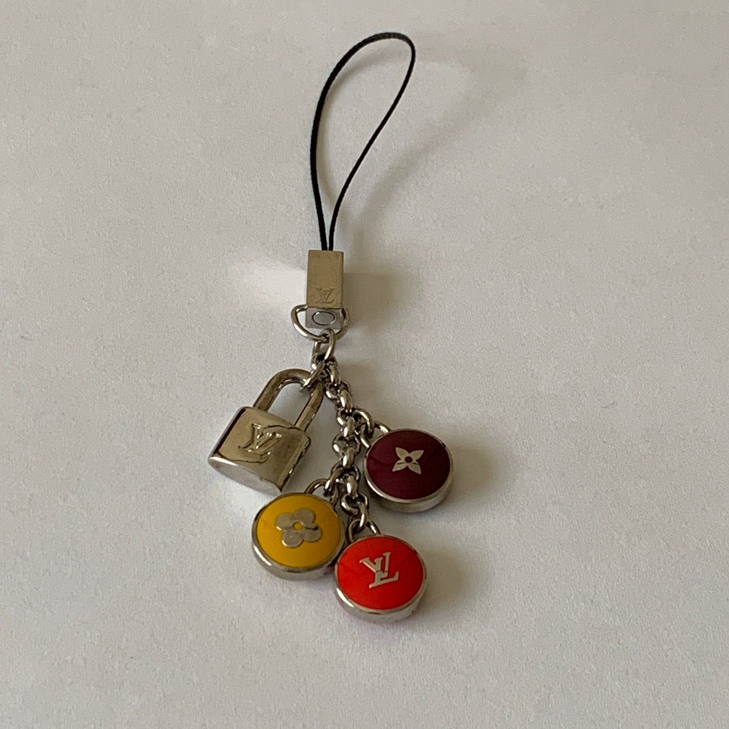 Louis Vuitton bag keychain phone charm Authentic with COA