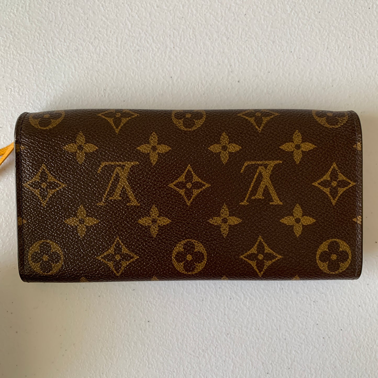 Louis Vuitton Monogram Emilie long wallet CA4104 authentic with COA 3.8 x 7.5