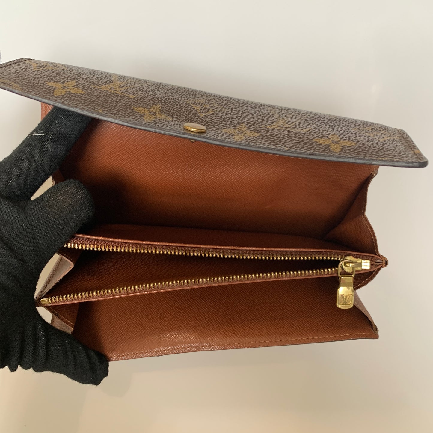 Louis Vuitton monogram long wallet TH0022 Authentic with COA