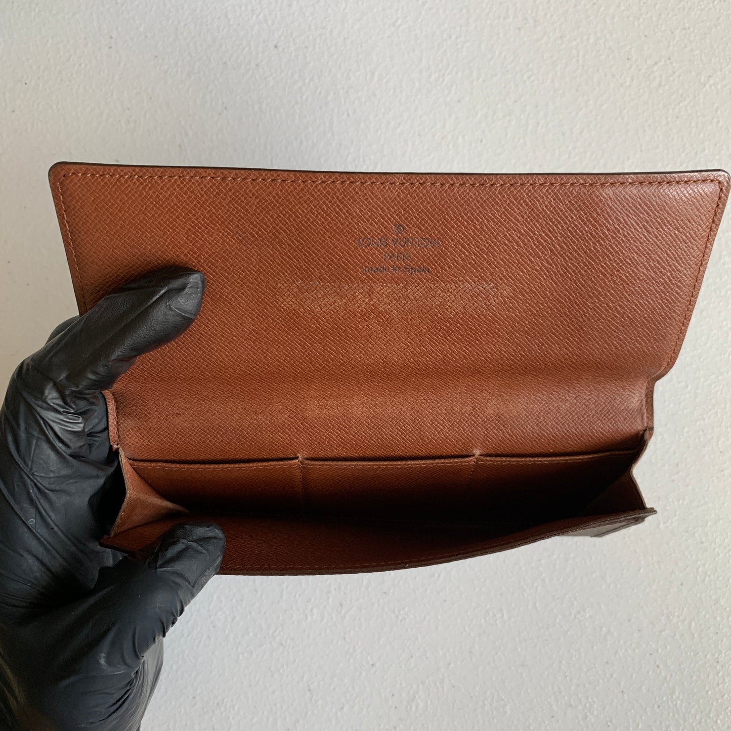 Louis Vuitton monogram long wallet CA0936 authentic with COA