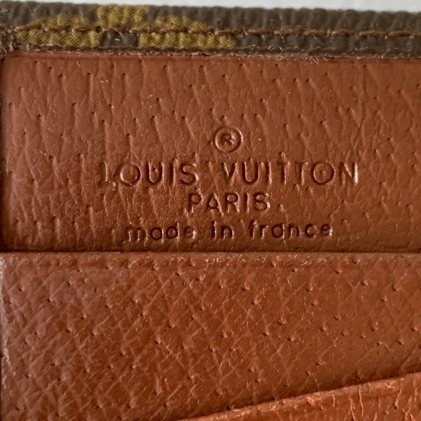 Louis Vuitton monogram compact unisex Wallet 831 Authentic with COA