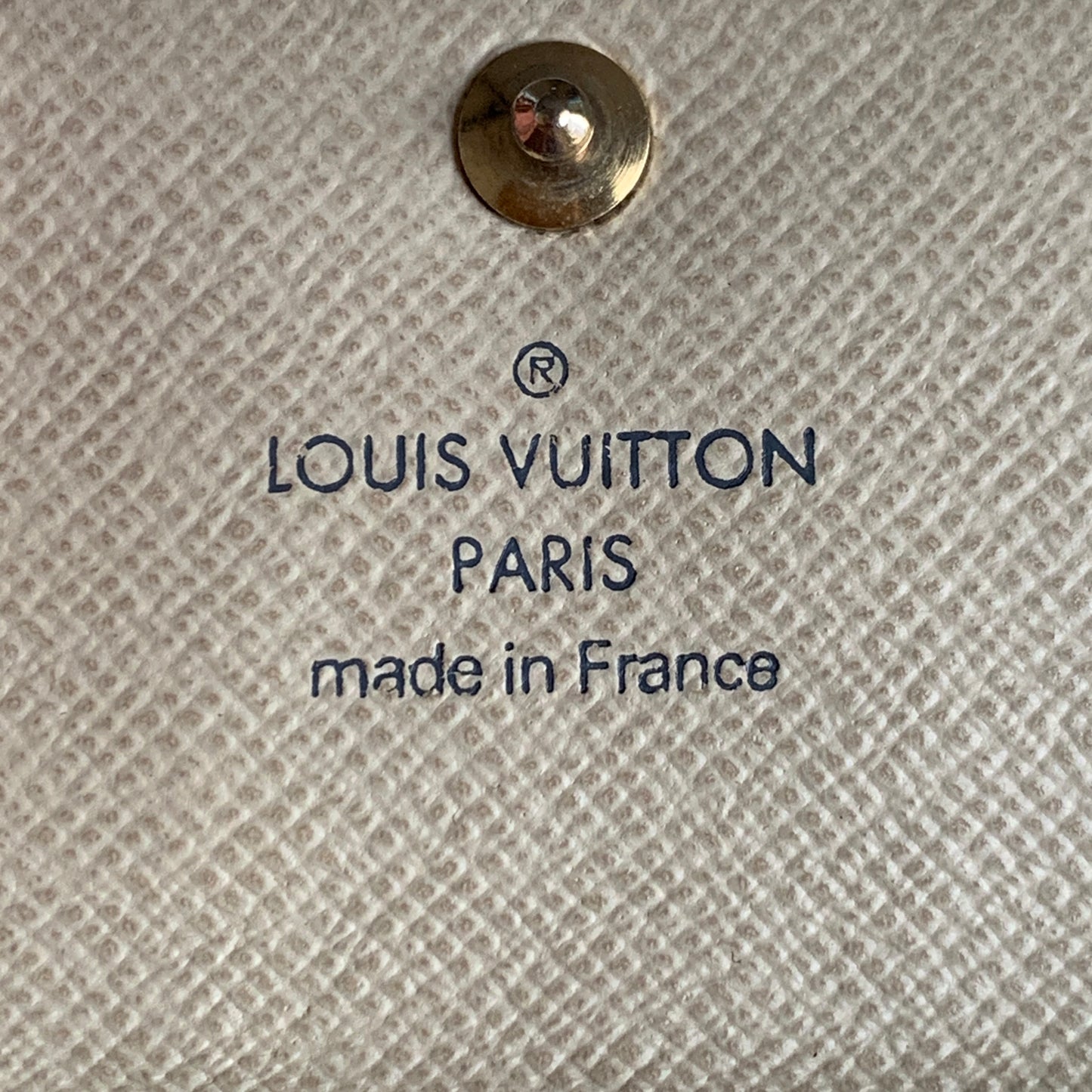 Louis Vuitton damier azure key case keyholder FL2027 authentic with COA