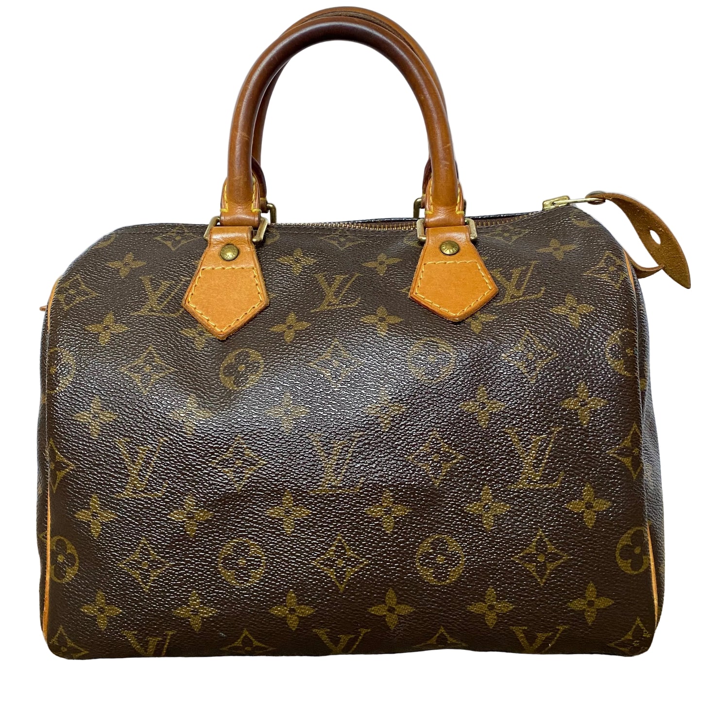 Louis Vuitton monogram speedy 25 handbag SP0013 Authentic with coa