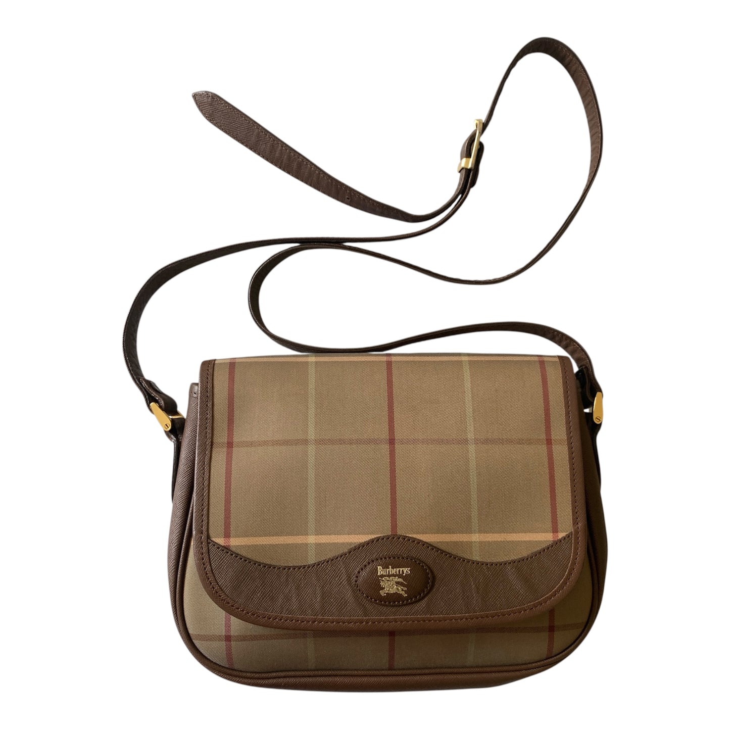 Burberry vintage nuova check crossbody bag Authentic with COA