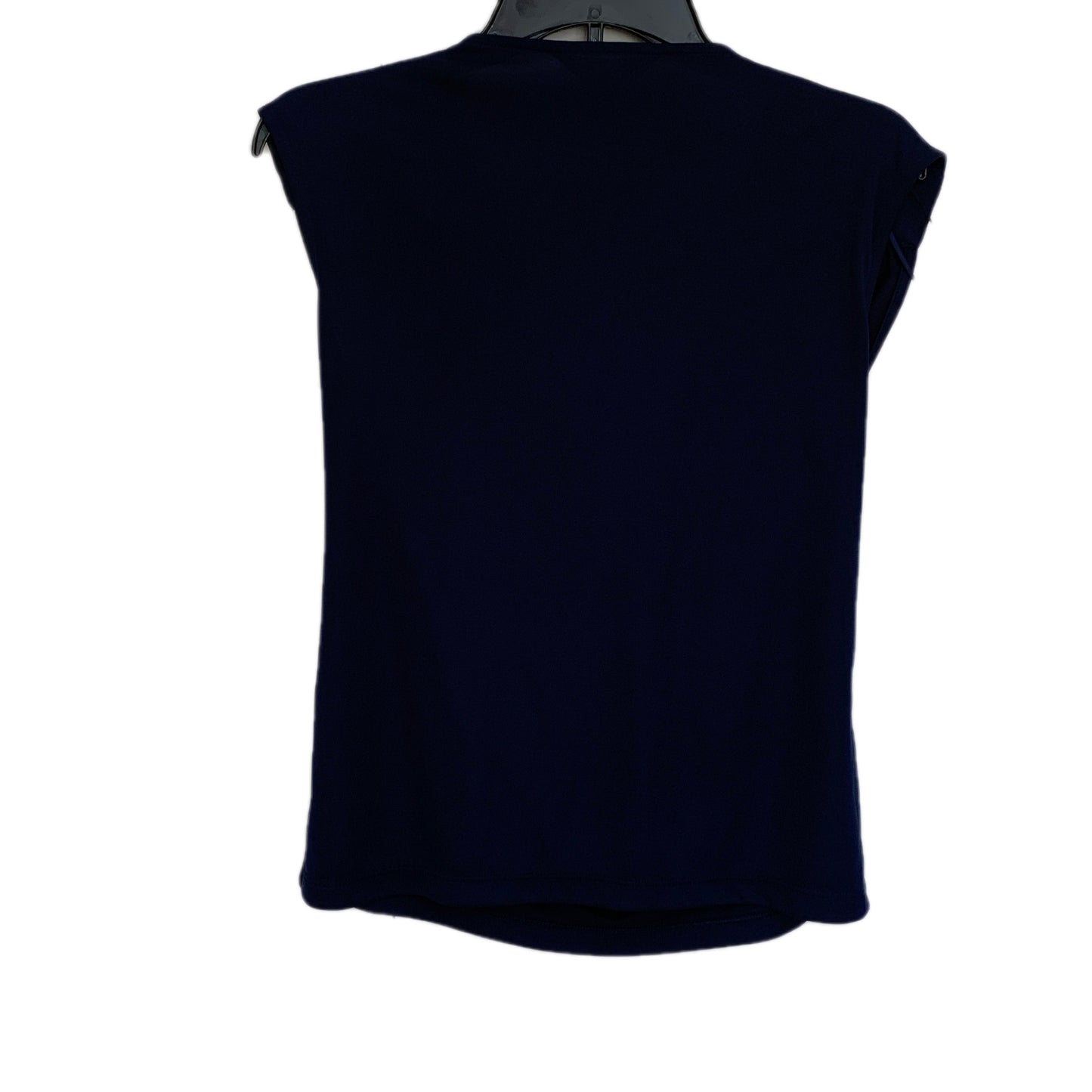 Lauren Ralph Lauren women’s NWT navy blue sleeveless blouse size medium