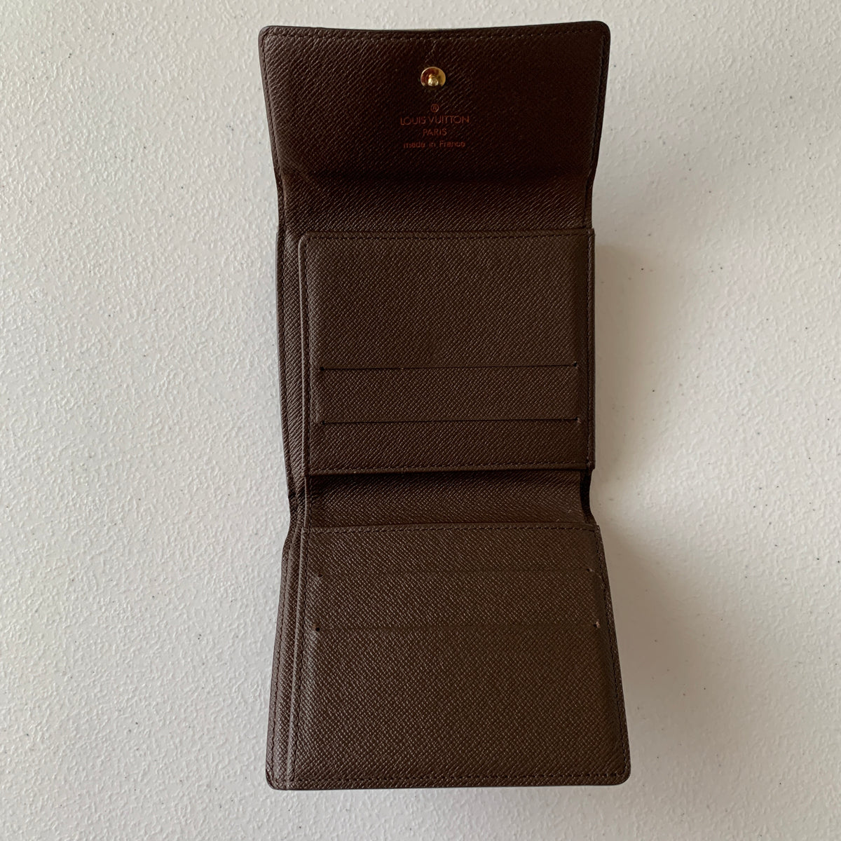 Louis Vuitton damier compact wallet SP0044 Authentic with COA 4.2x3.9