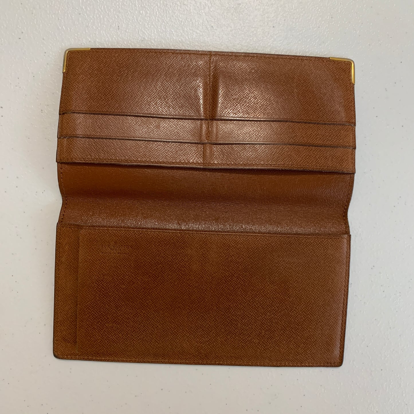 Louis Vuitton card passport holder wallet 862 authentic with COA