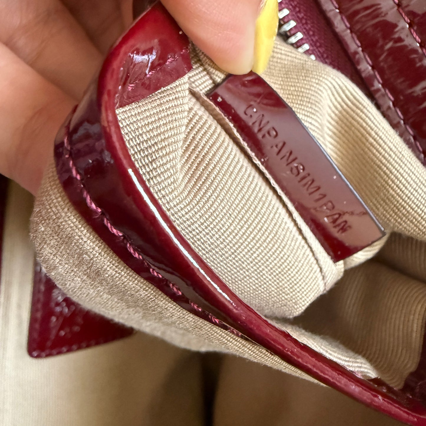 Burberry nova check tote bag authentic with COA