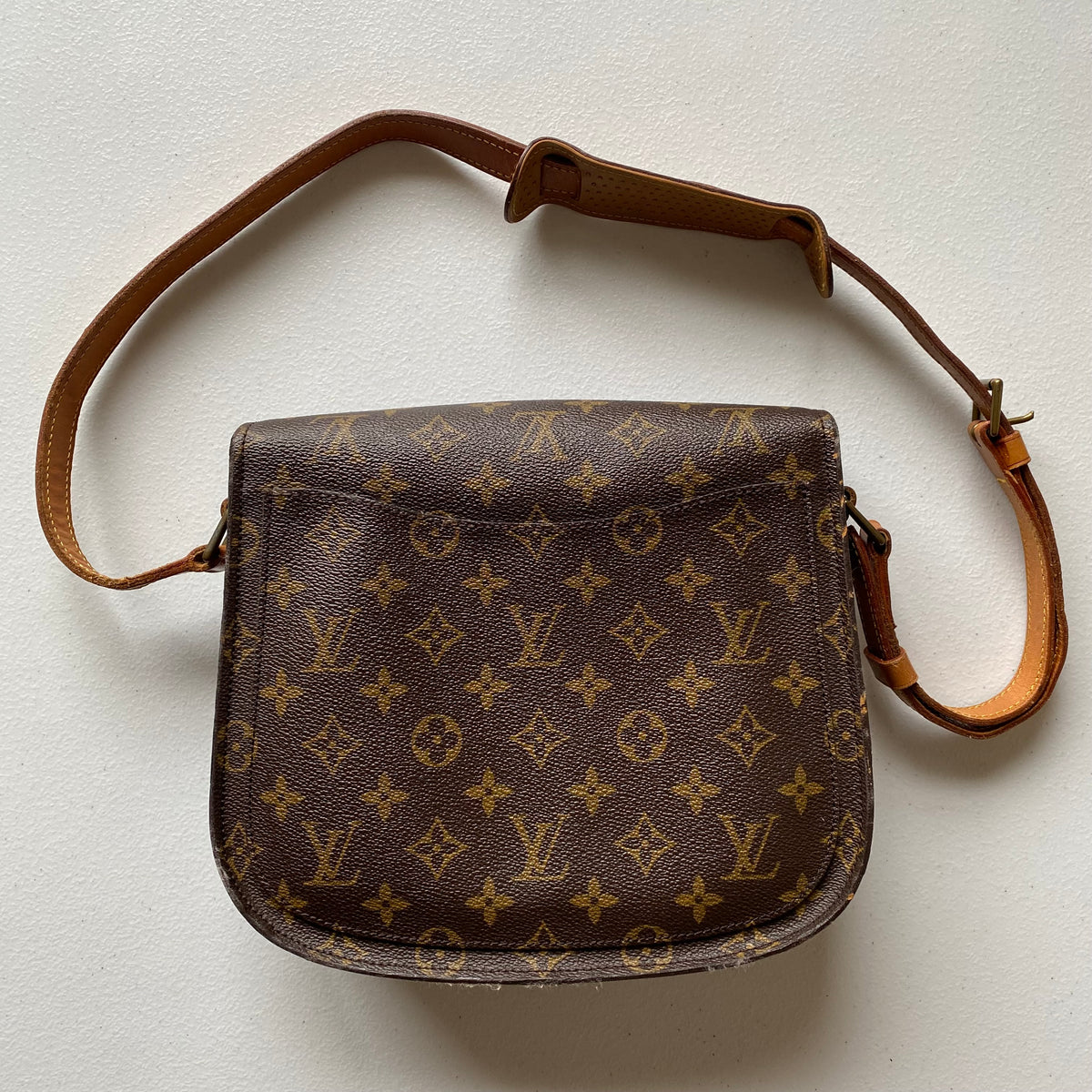 Louis Vuitton monogram Saint Cloud 872 crossbody bag Authentic with COA 9.8x8.1x2.6
