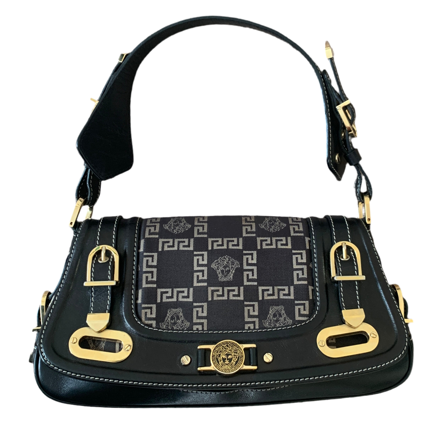 Authentic rare Versace women’s vintage medusa handbag