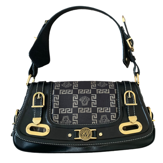 Authentic rare Versace women’s vintage medusa handbag