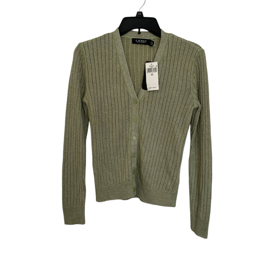 Lauren Ralph Lauren NWT women’s green button down cardigan size XS