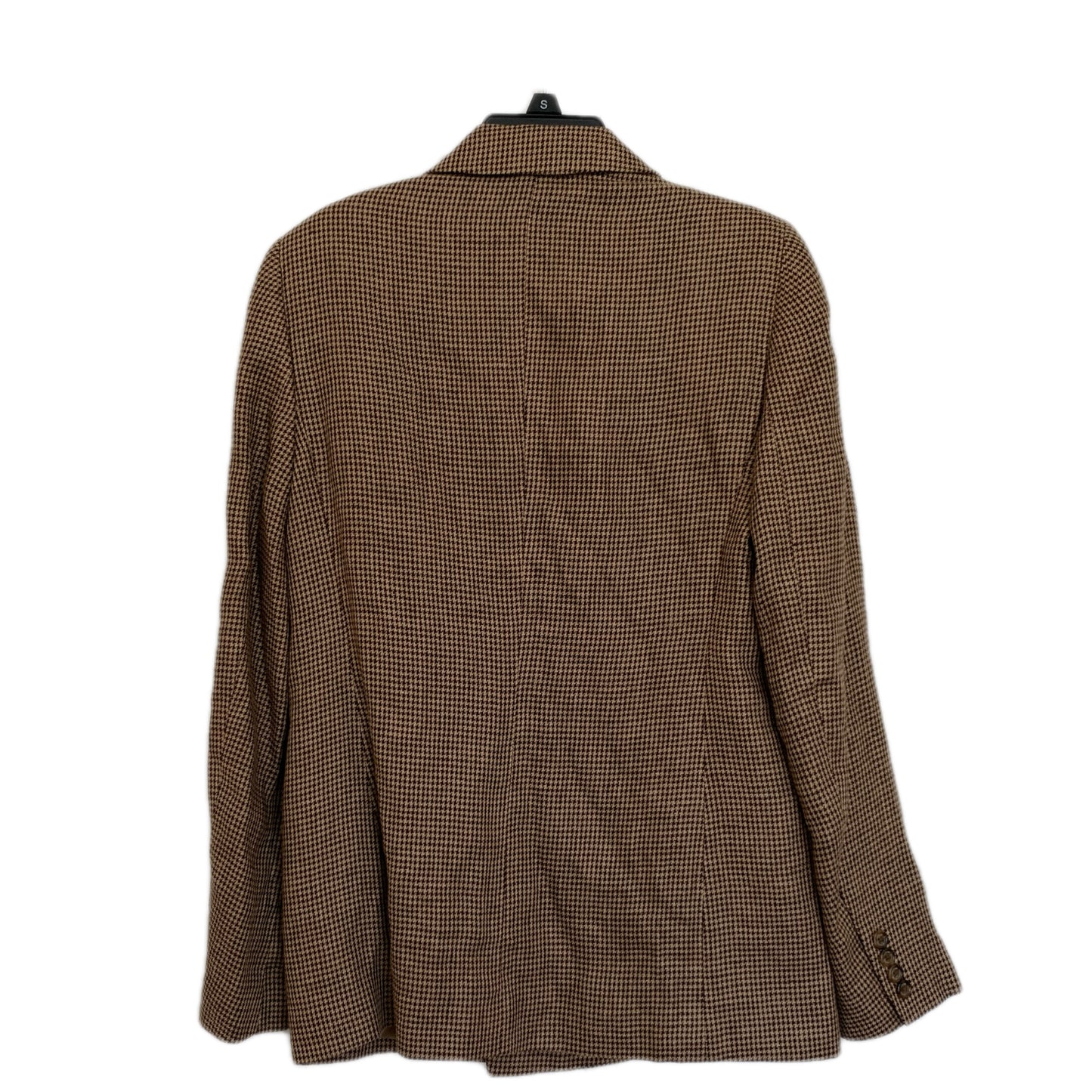 Lauren Ralph Lauren Women’s NWT Tan/Brown checkered print blazer size 2