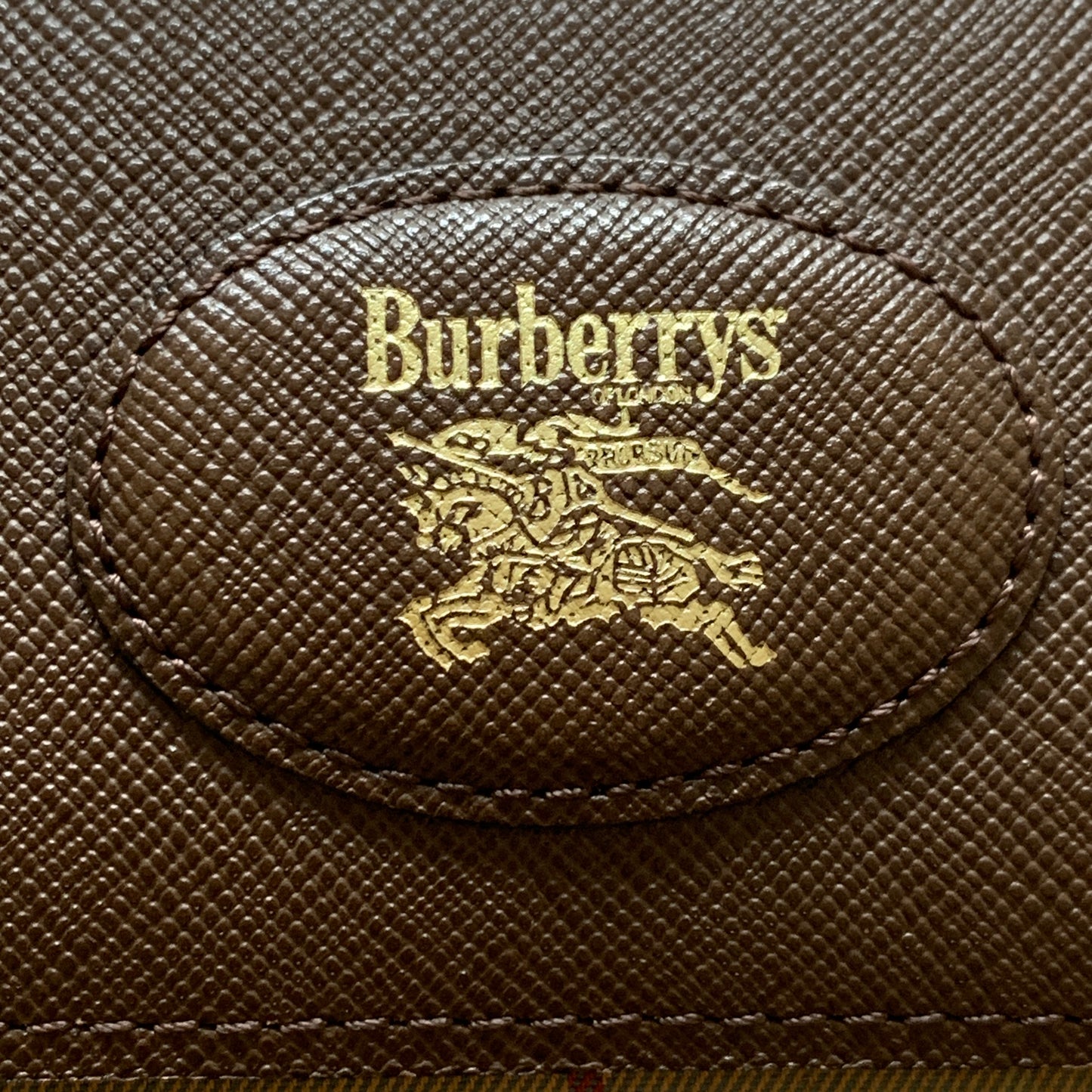 Burberry vintage check clutch bag Authentic with COA 10.5x8x2