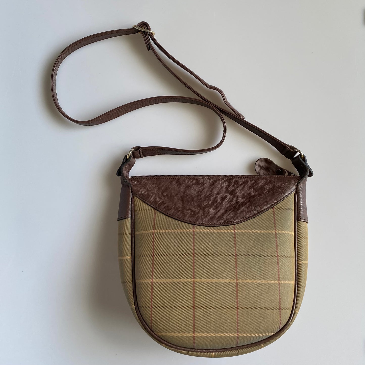 Burberry vintage check crossbody bag authentic with coa