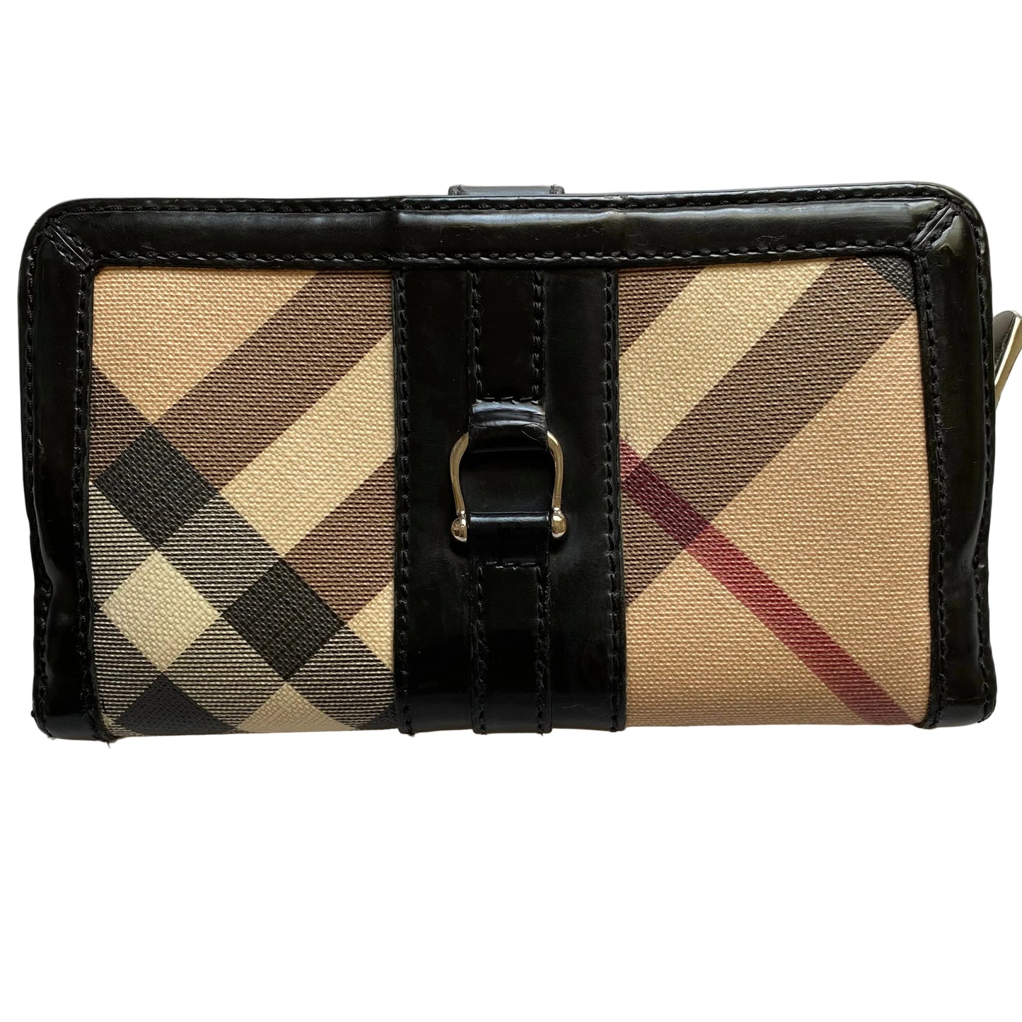 Burberry nova check long wallet Authentic with COA