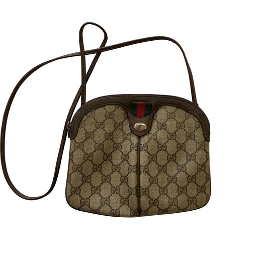 Gucci vintage GG supreme sherry line Crossbody bag authentic with COA