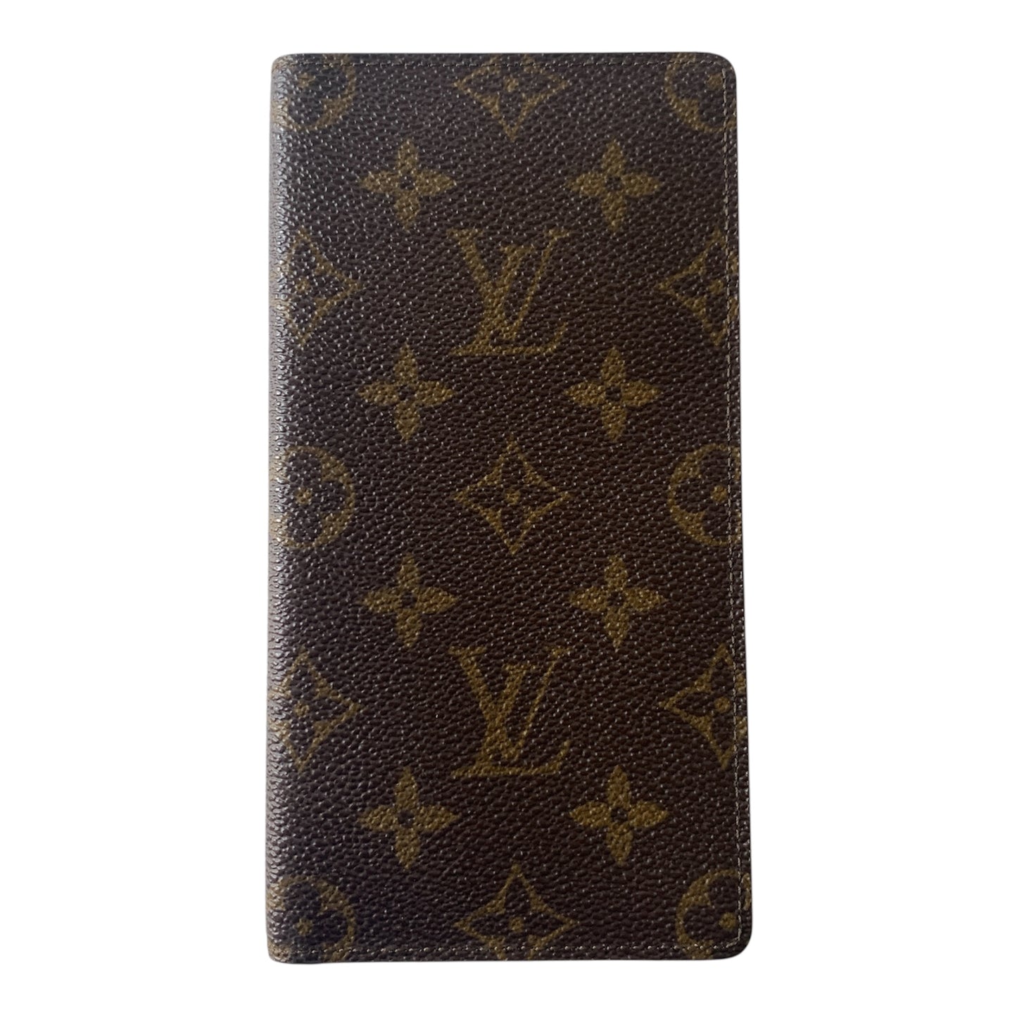 Louis Vuitton monogram unisex passport card holder wallet MI0964 Authentic with COA