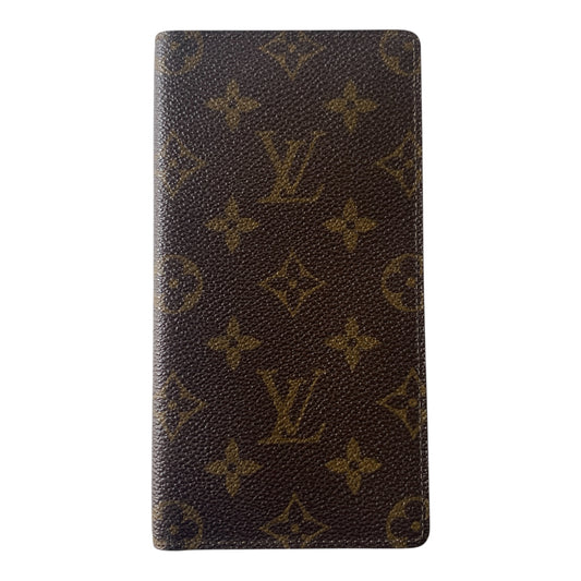 Louis Vuitton monogram unisex passport card holder wallet MI0964 Authentic with COA
