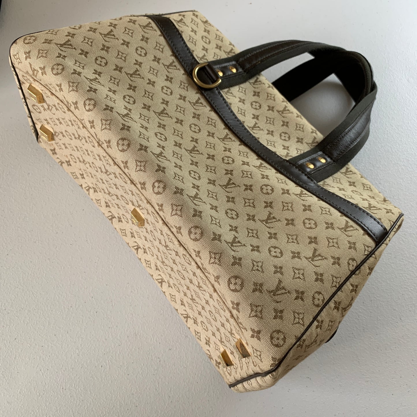 Louis Vuitton monogram mini Lin handbag josephine authentic with COA