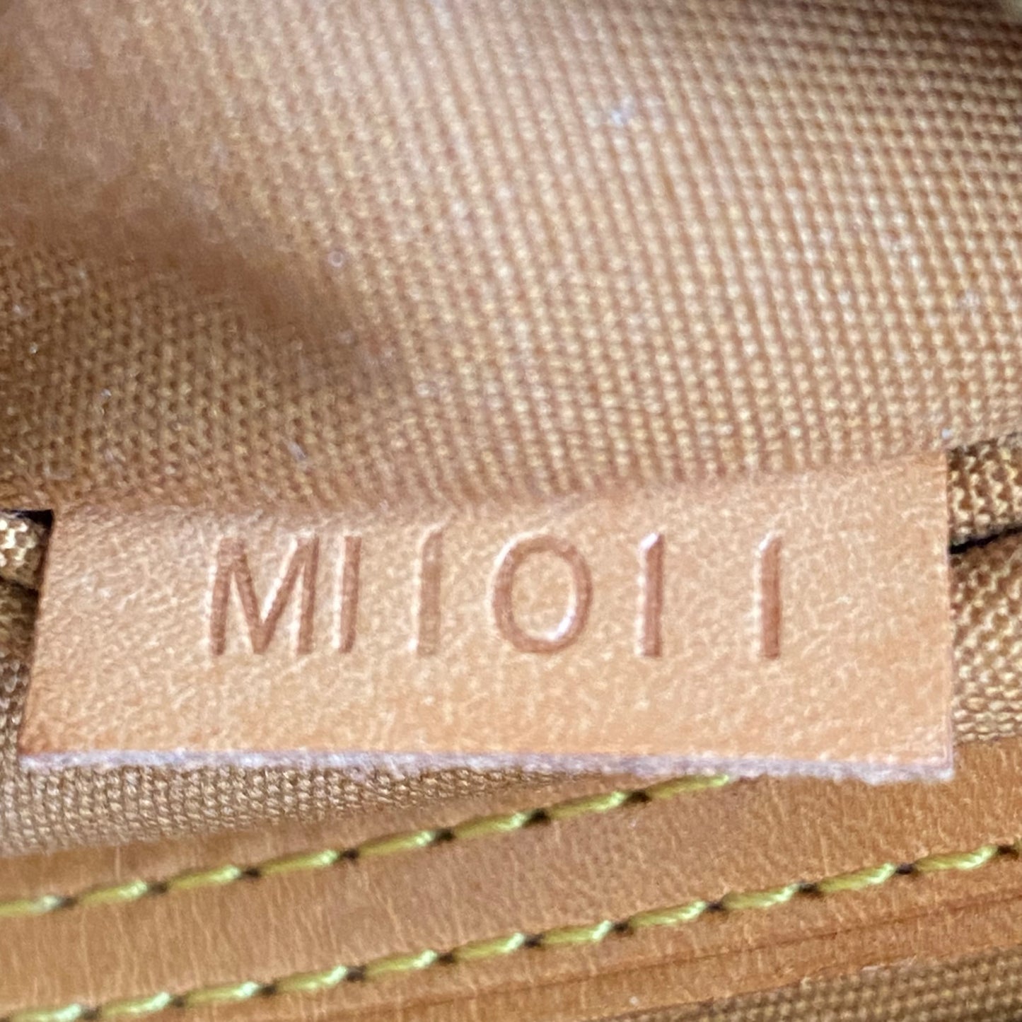Louis Vuitton monogram bronze vernis tote bag purse mi1011 authentic with coa