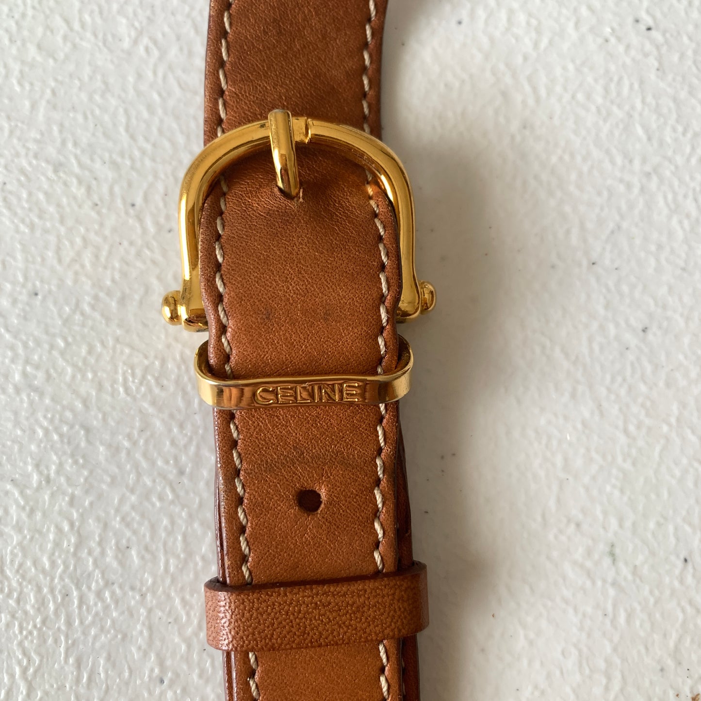 Celine vintage macadam cross body bag Authentic with COA