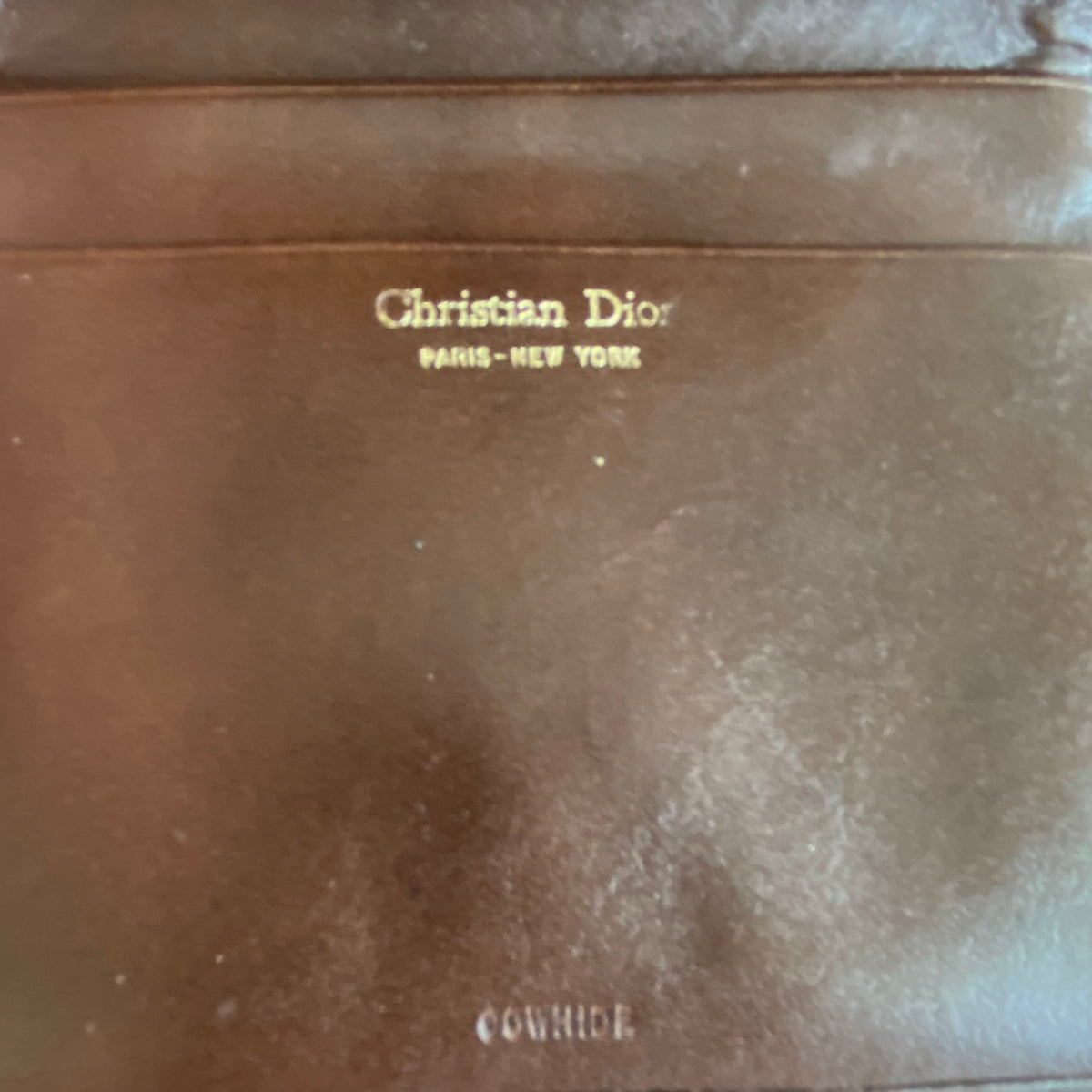 Dior vintage oblique logo wallet Authentic with COA 4.5x3.8