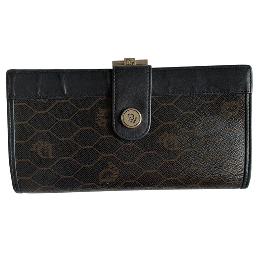 Dior vintage honeycombing  wallet authentic with COA