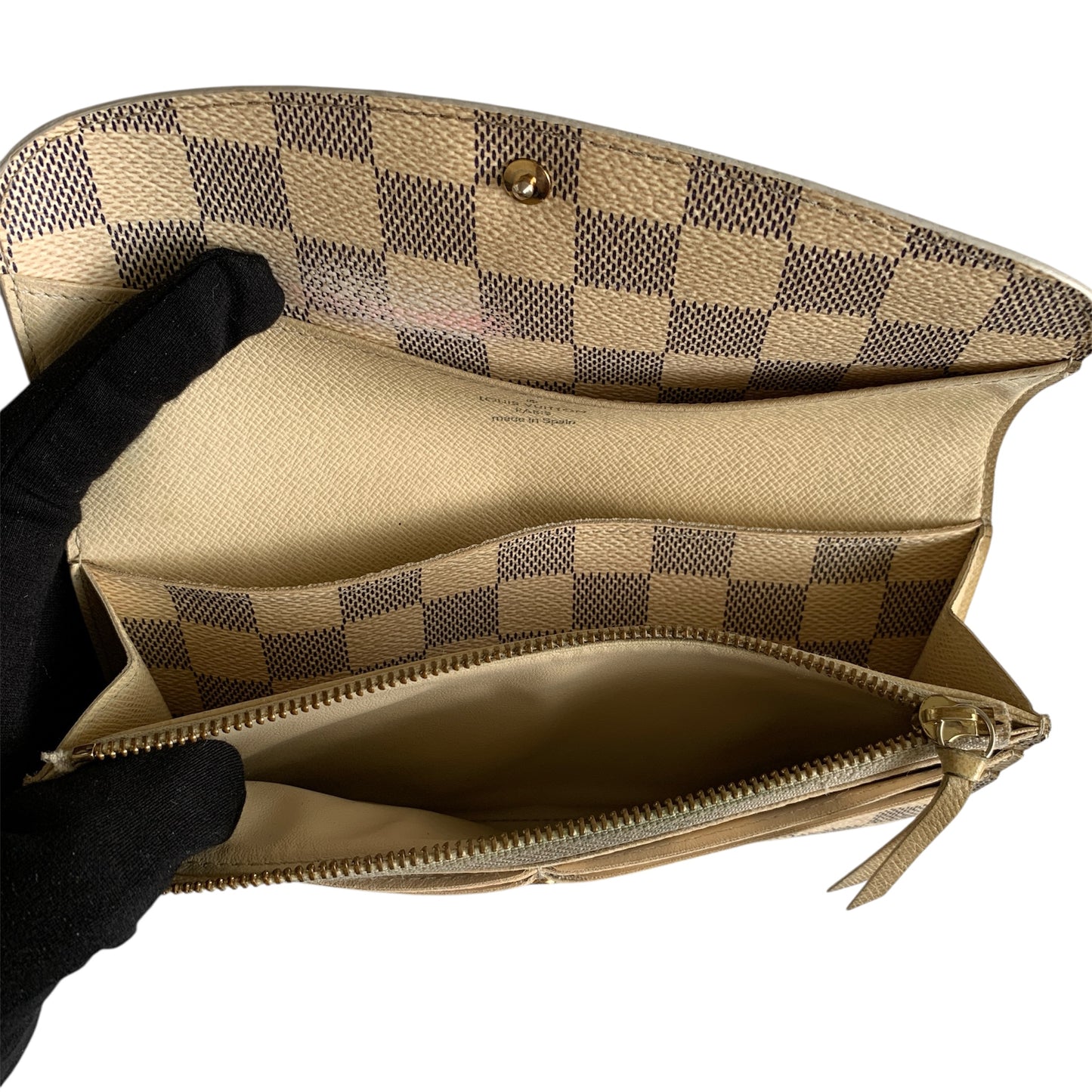 Louis Vuitton damier azure Emily long wallet authentic with COA