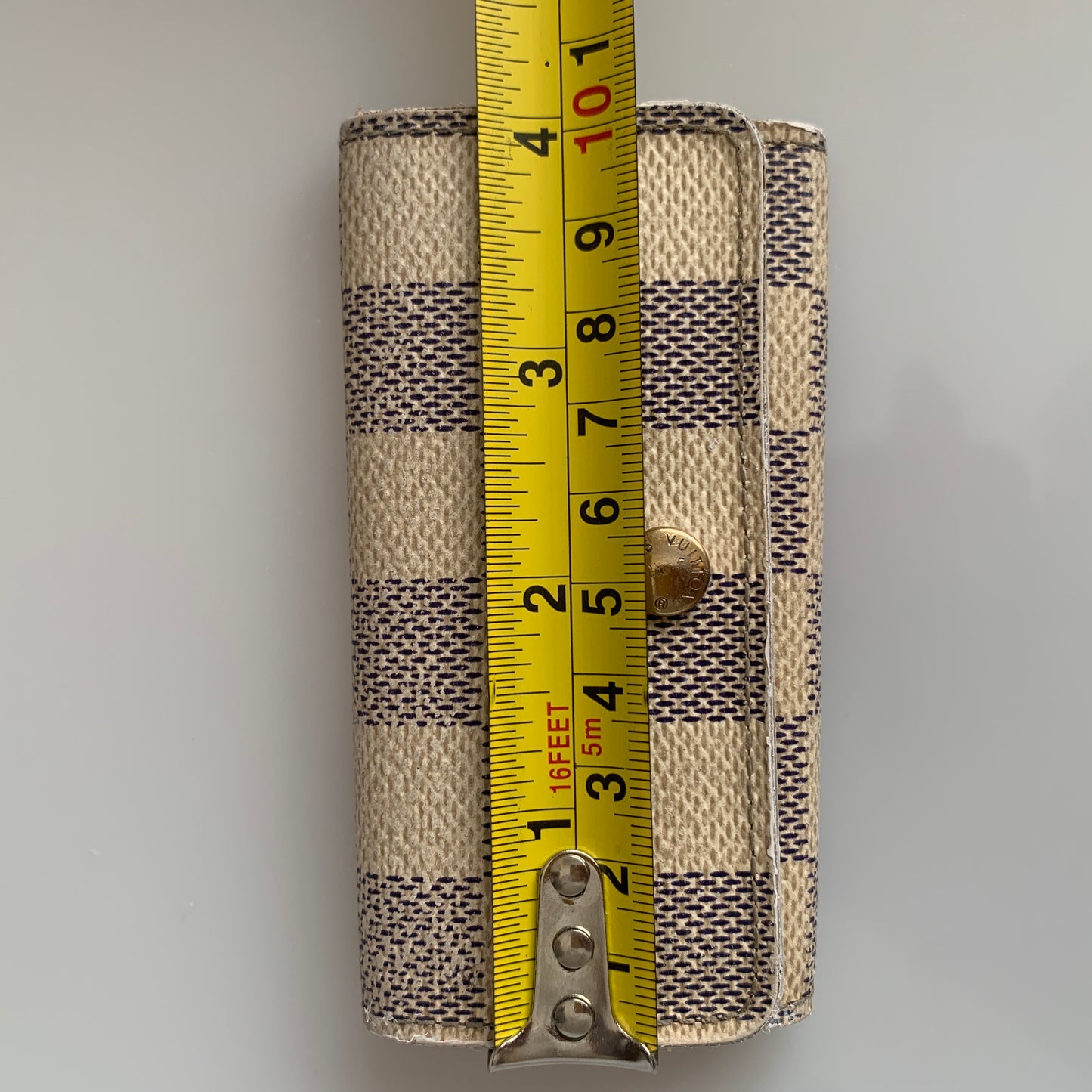 Louis Vuitton damier azur Key holder unisex ct4181 authentic with COA