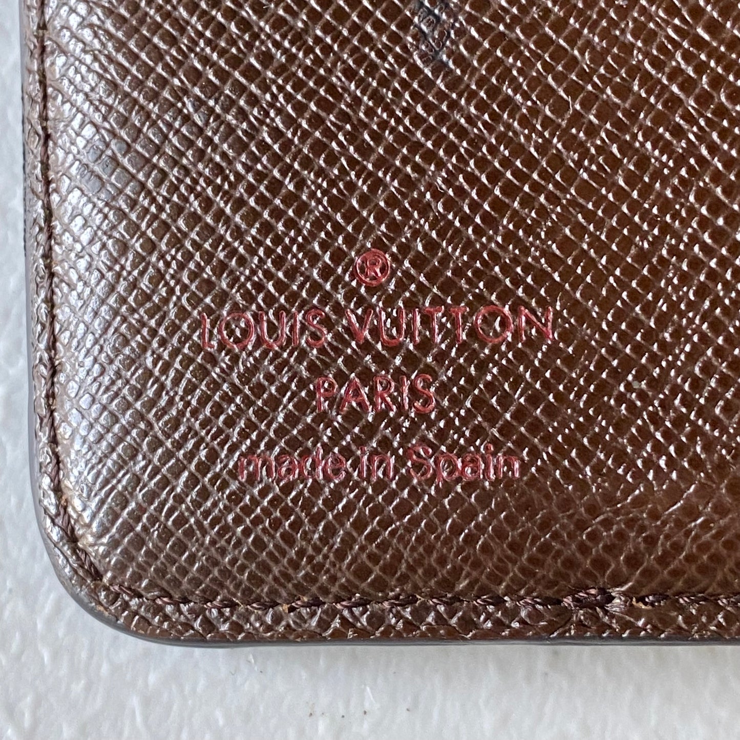 Louis Vuitton damier compact wallet CA1012 Authentic with COA