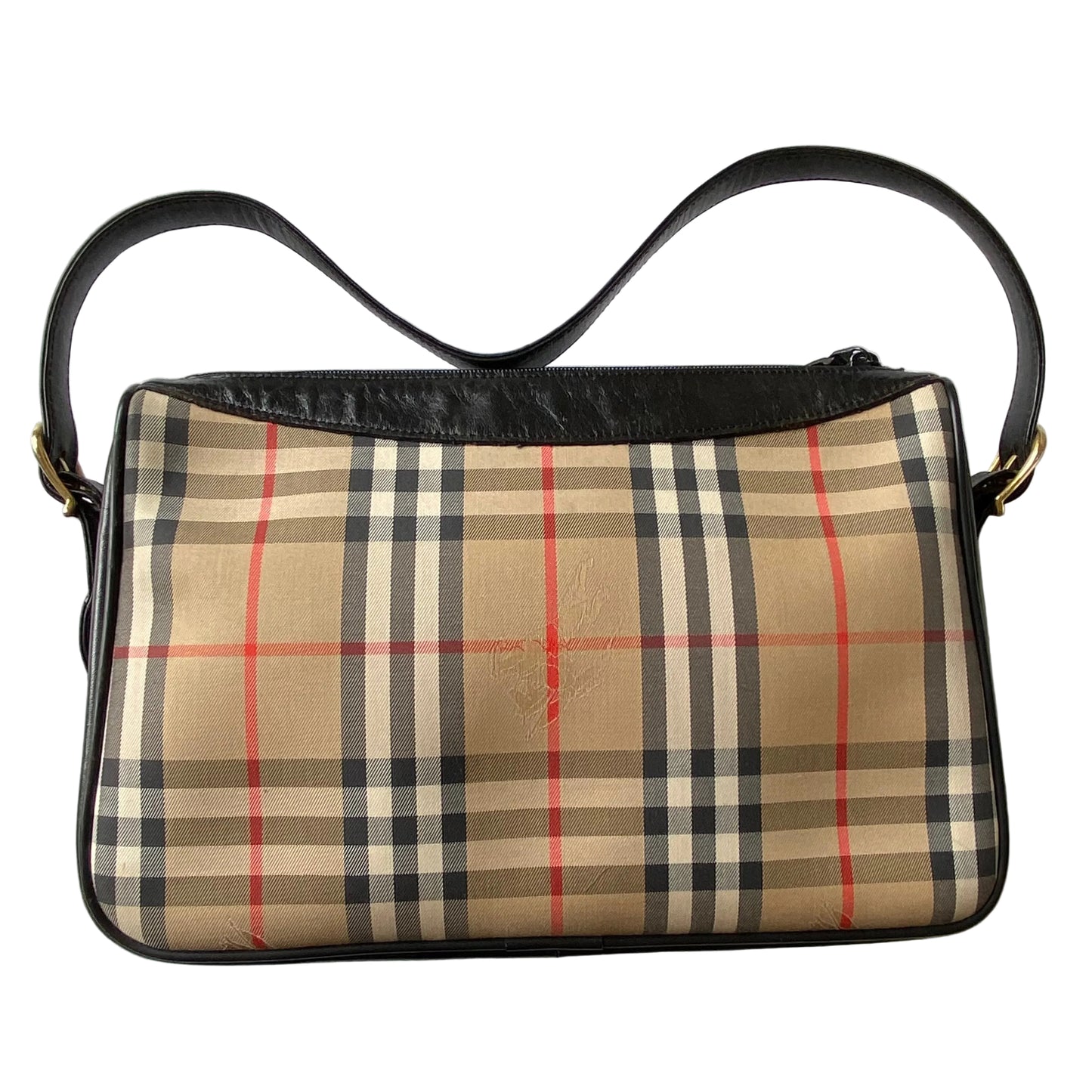 Burberry vintage classic check shoulder bag Authentic with COA 12x8.3x3.6
