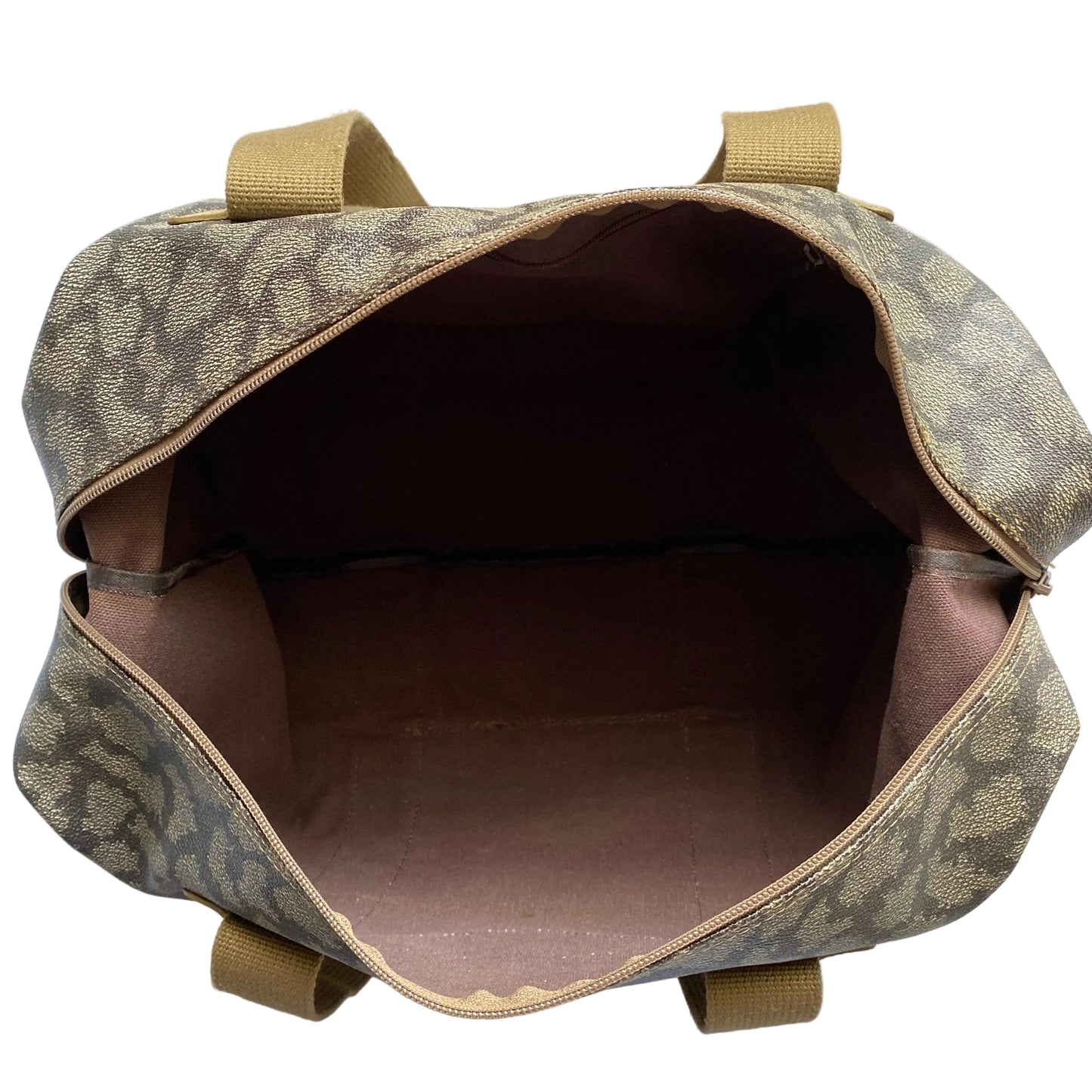 Yves Saint Laurent vintage giraffe luggage duffle travel bag authentic with coa