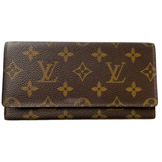 Louis Vuitton monogram long wallet Authentic with COA