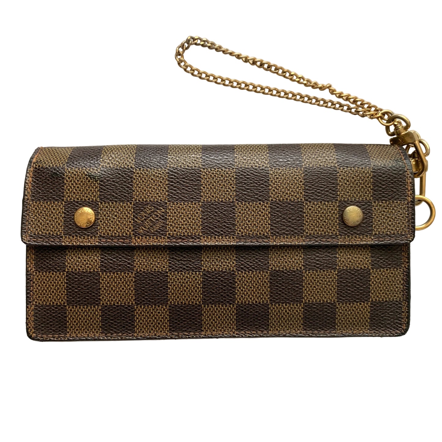Louis Vuitton damier accordeon  wallet TH0065 Authentic with COA 7.3x3.8