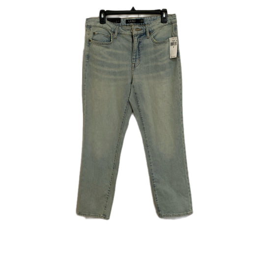 Lauren Ralph Lauren women’s NWT mid rise straight ankle blue jeans size 8