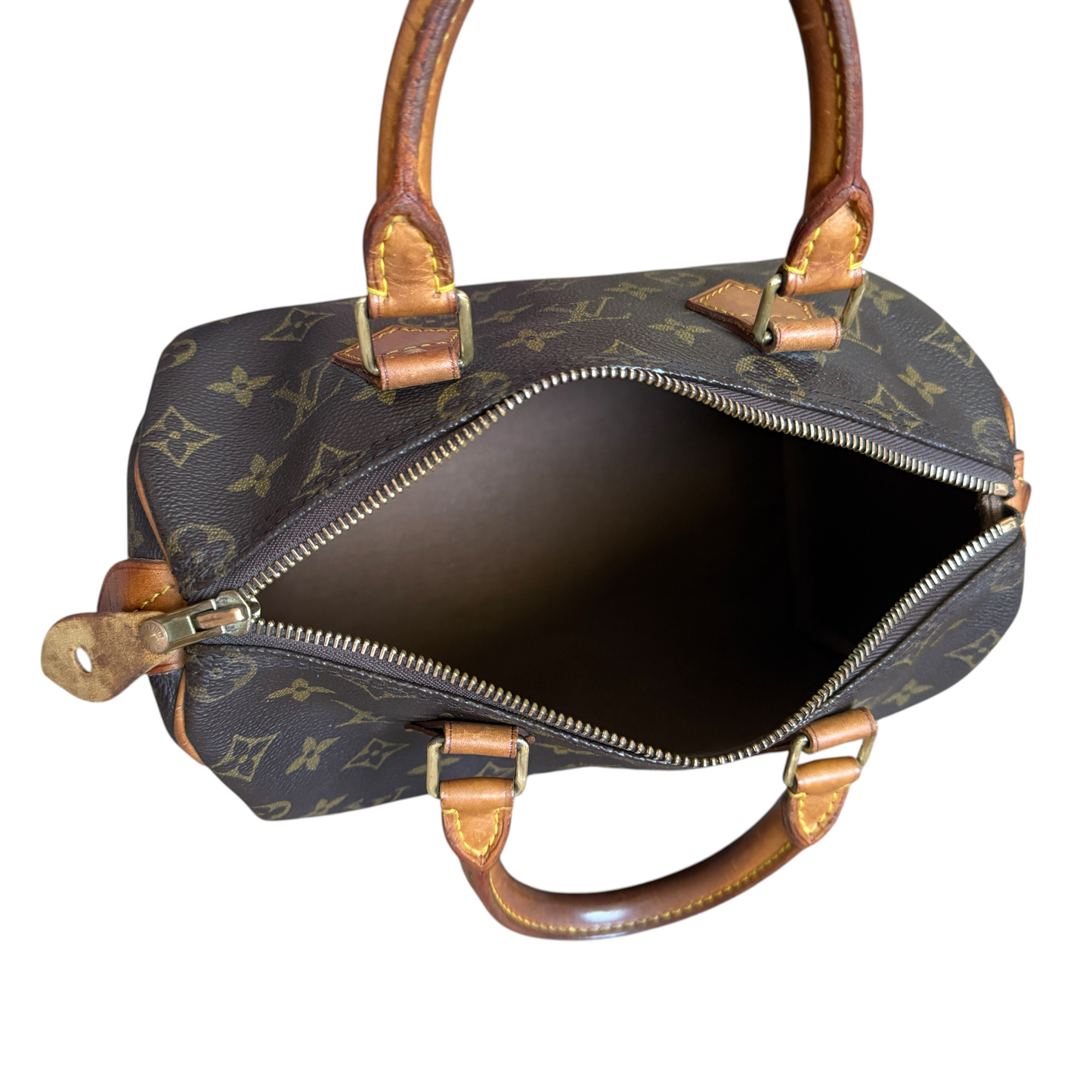 Louis Vuitton monogram speedy 25 bag MI1901 authentic with COA