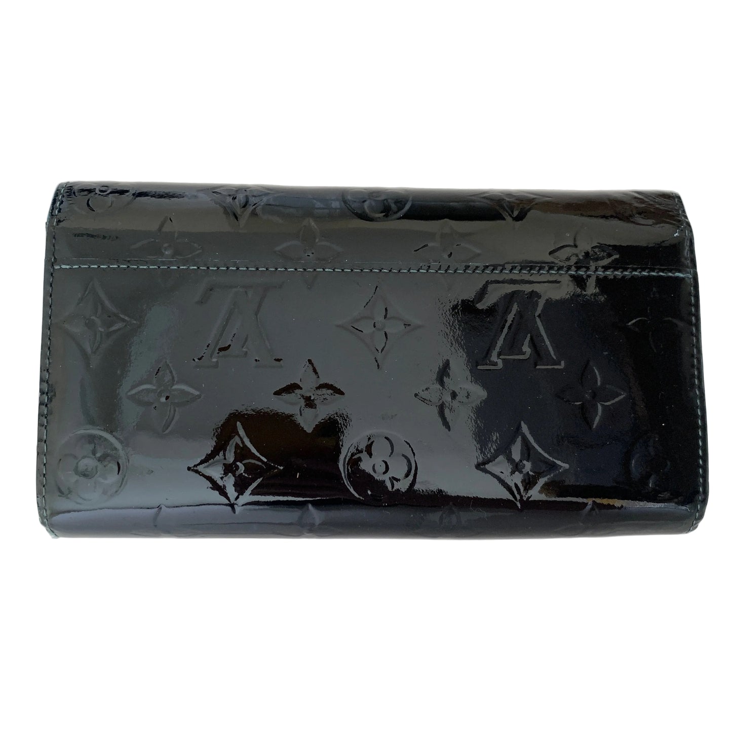 Louis Vuitton sarah vernis long wallet TN1115 Authentic with COA