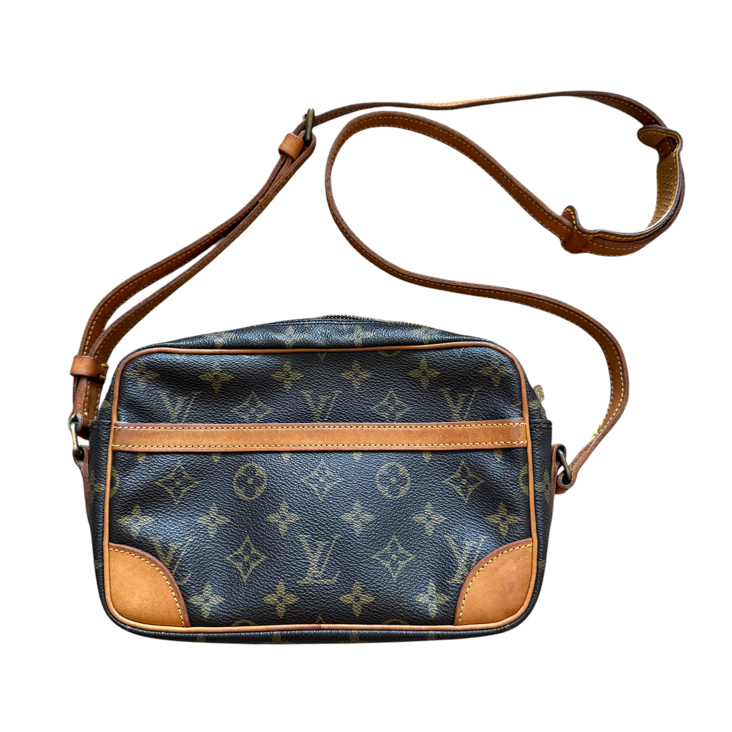 Louis Vuitton monogram crossbody bag authentic with COA 9x6x2