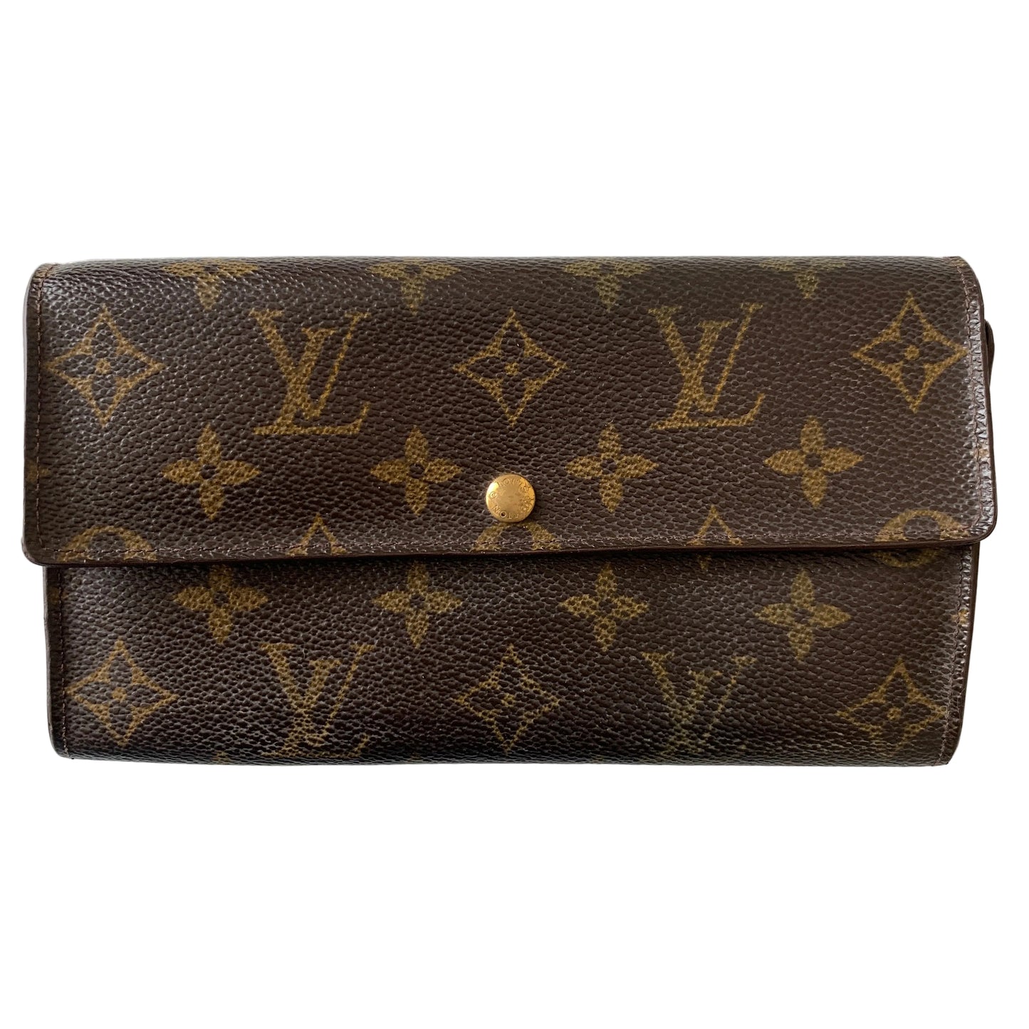Louis Vuitton SD0030 monogram long wallet Authentic with COA