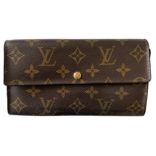 Louis Vuitton SD0030 monogram long wallet Authentic with COA