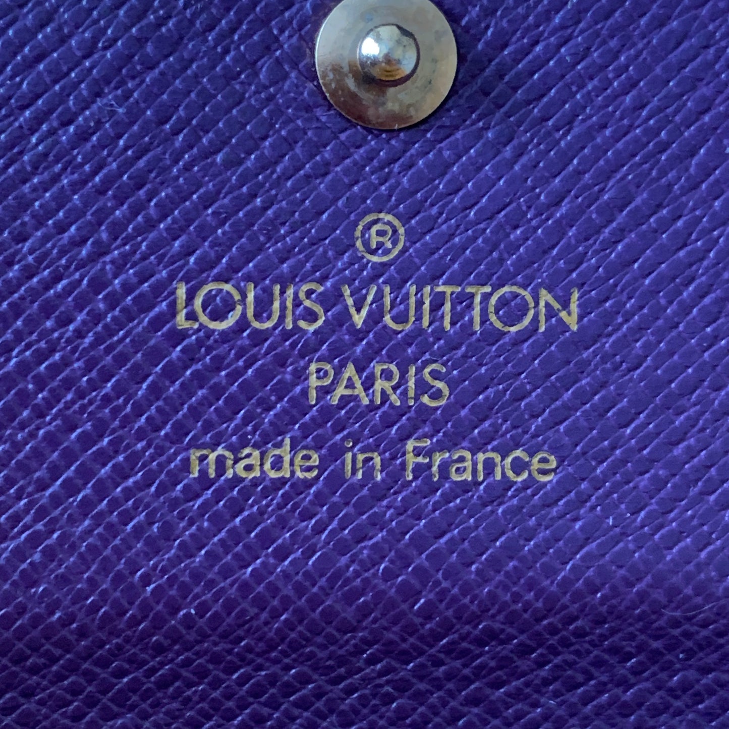 Louis Vuitton yellow Epi leather wallet SP0969 authentic with COA