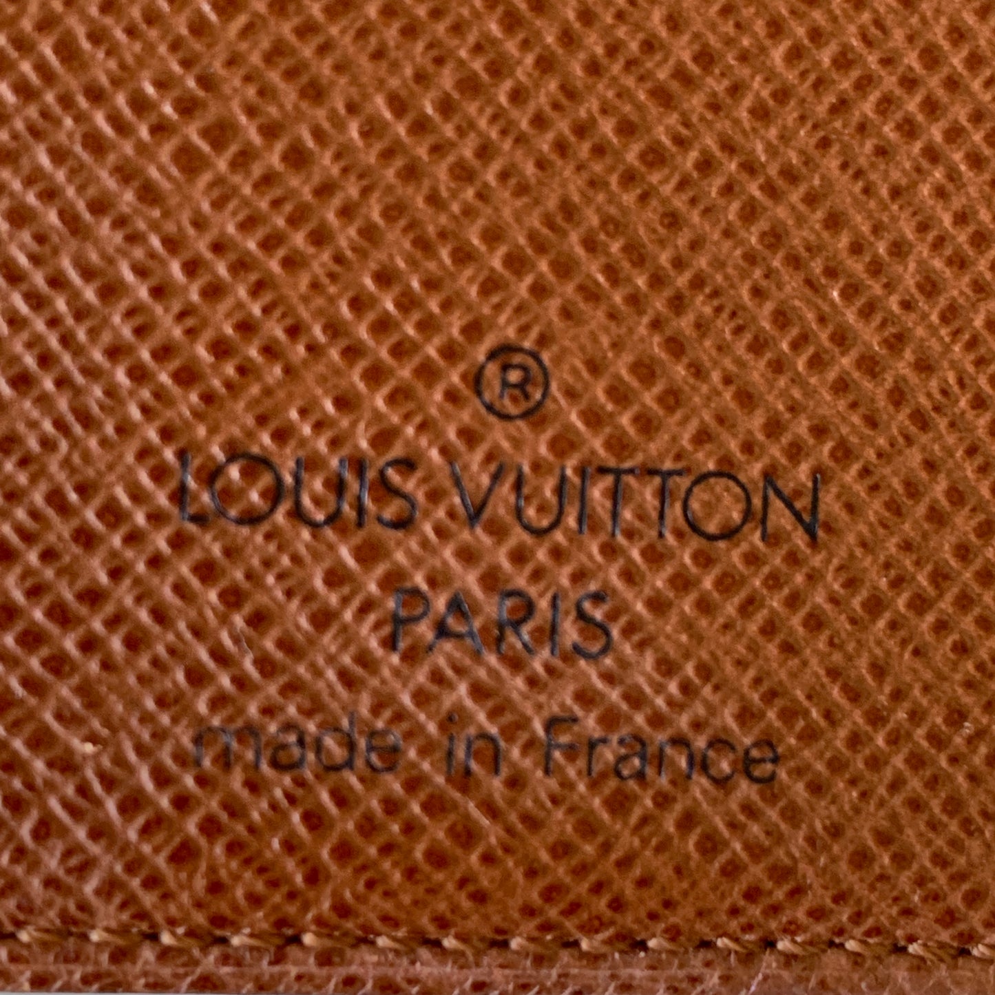 Louis Vuitton monogram agenda SP1909 authentic with COA 5.7x4.2