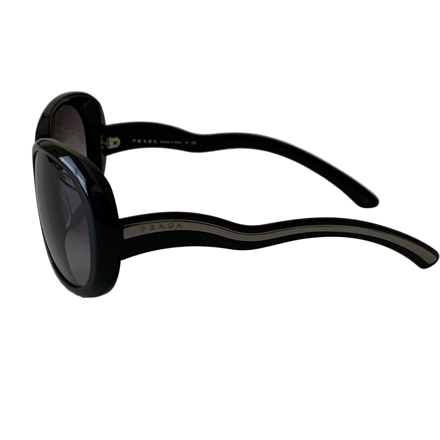 Prada black sun Sunglasses authentic with COA