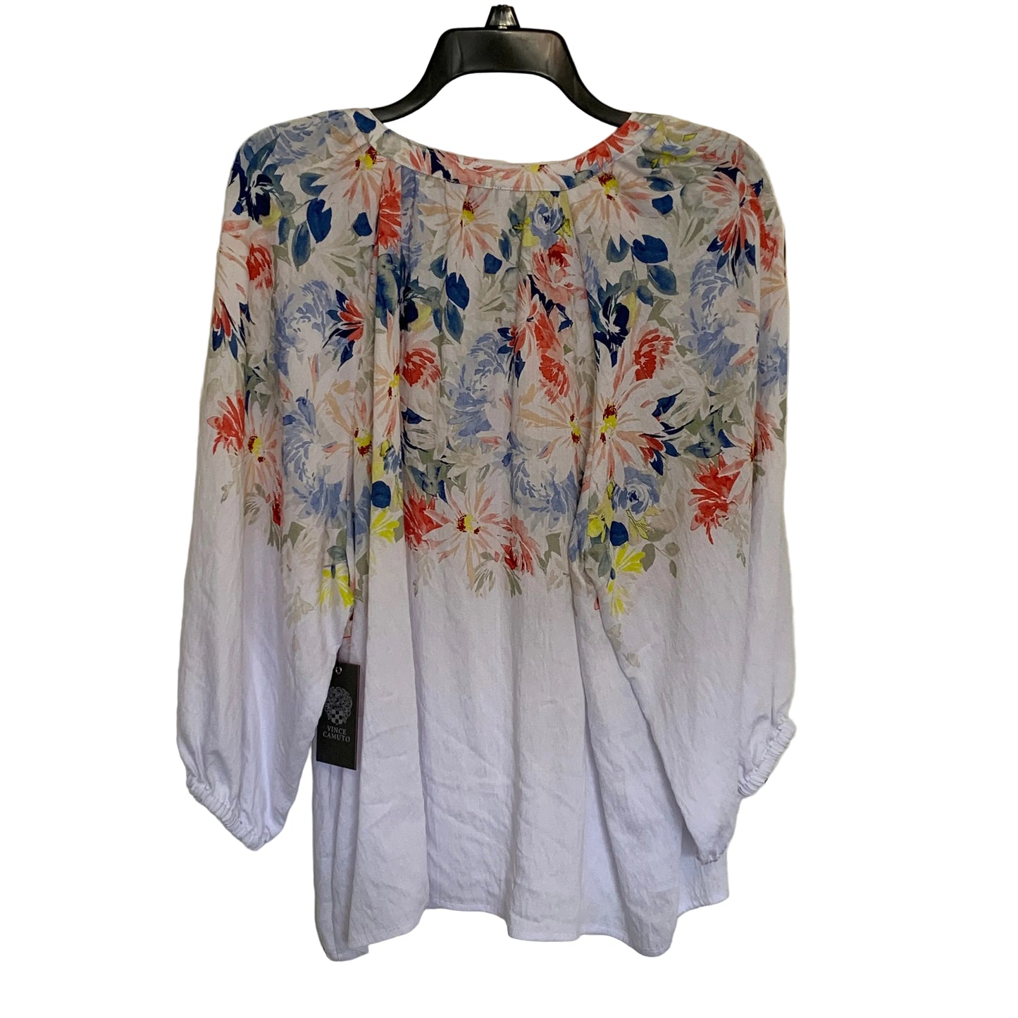 Vince Camuto Womens NWT floral print blouse size xlarge
