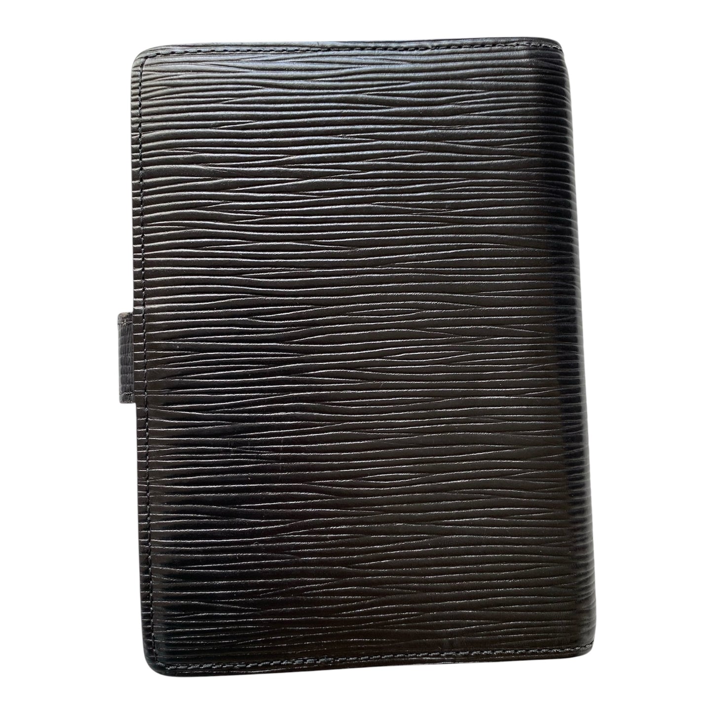 Louis Vuitton black Epi leather agenda PM Authentic with coa 5.8x4.1